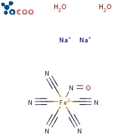 Sodium nitroferricyanide(III) dihydrate