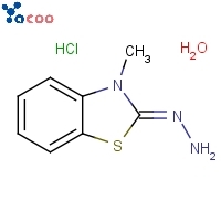 ≥99.0% MBTH CAS: 38894-11-0 3-metil-2-benzotiazolinona hidrazona monohidrato